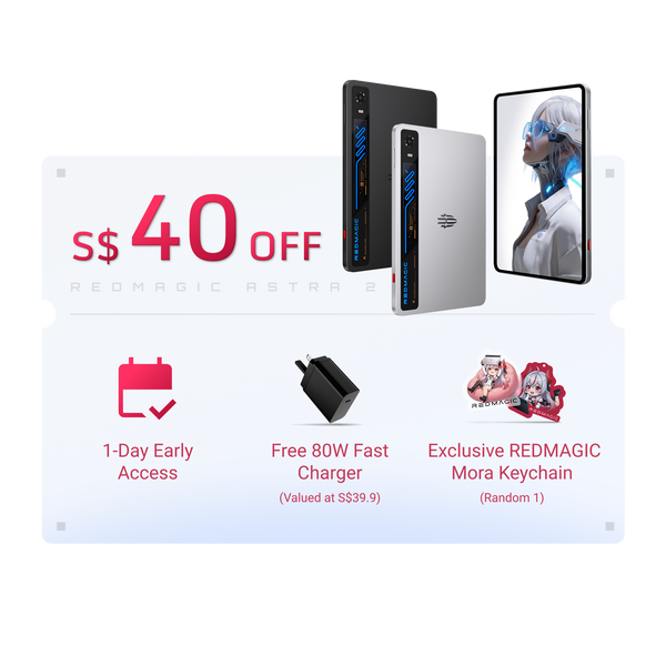 REDMAGIC Astra 2 Gaming Tablet Early Bird Perks 