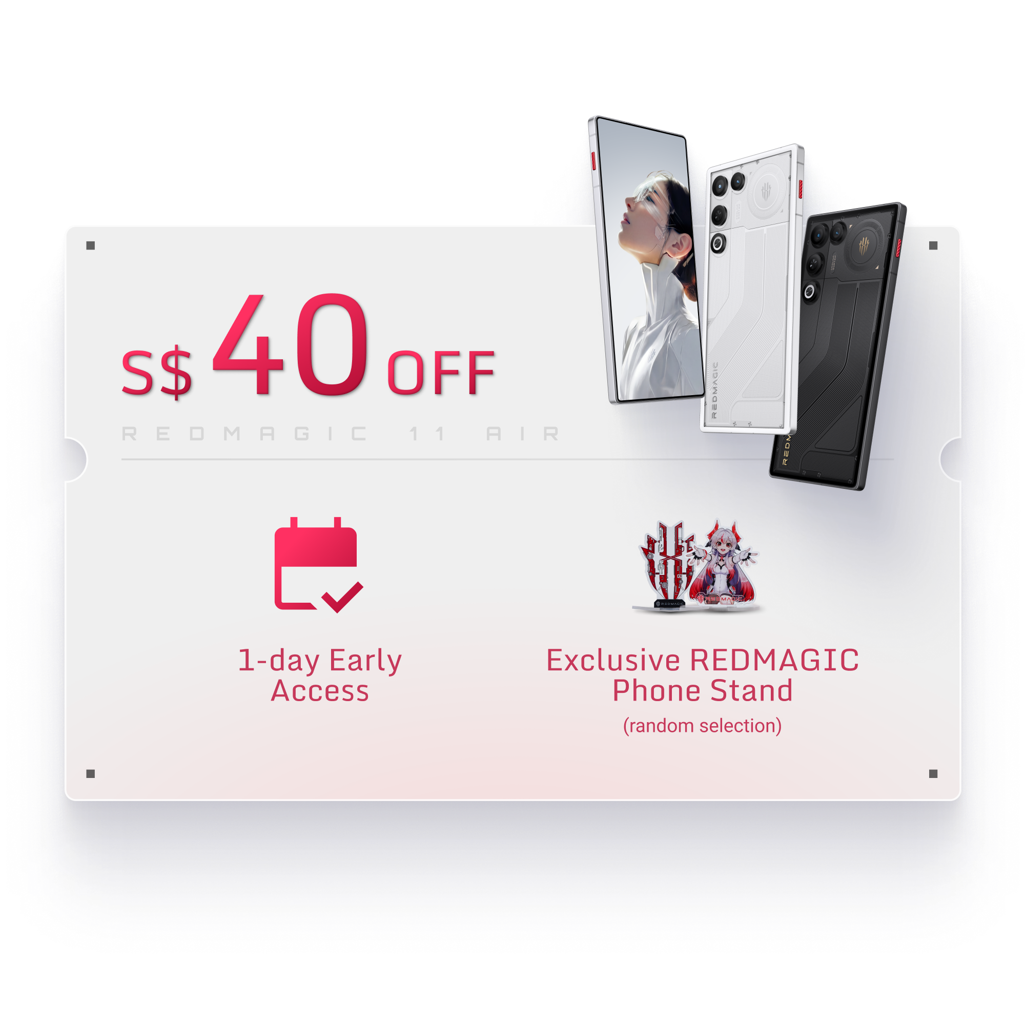 REDMAGIC 11 Air Early Bird Perks 
